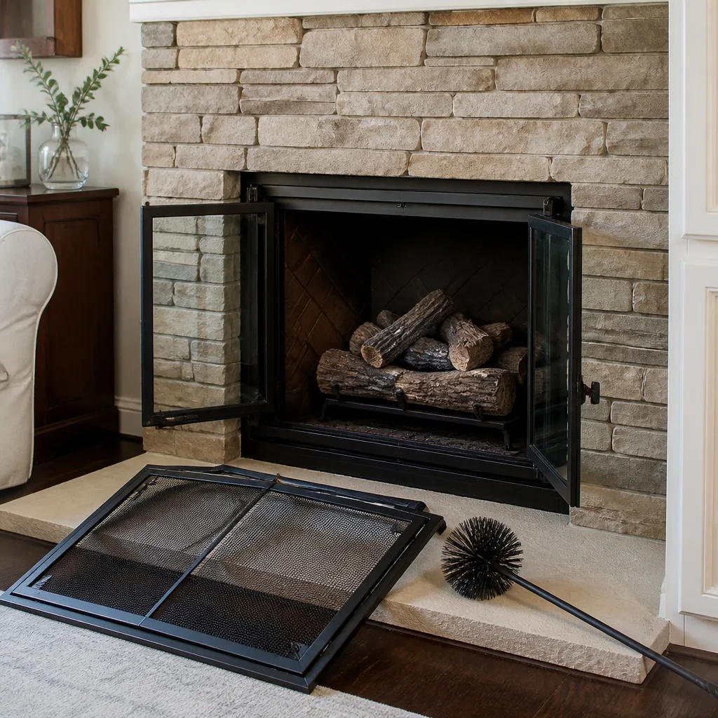 Gas fireplace service